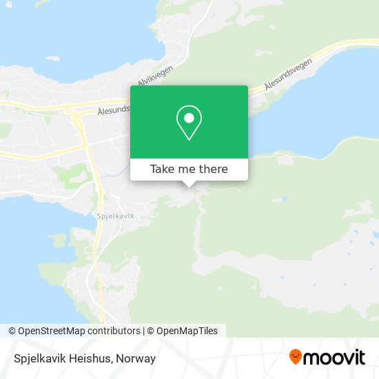 Spjelkavik Heishus map