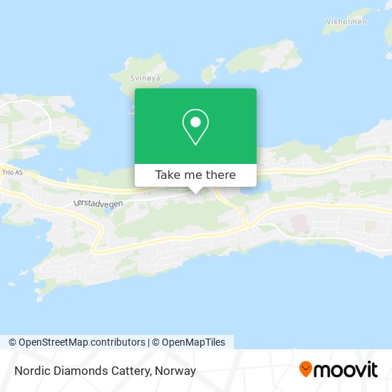 Nordic Diamonds Cattery map