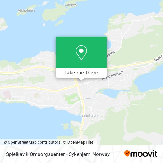 Spjelkavik Omsorgssenter - Sykehjem map