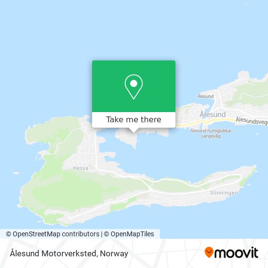 Ålesund Motorverksted map