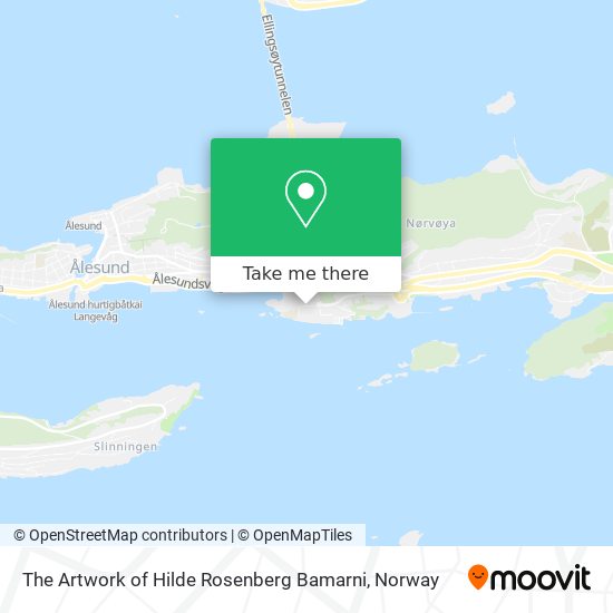 The Artwork of Hilde Rosenberg Bamarni map