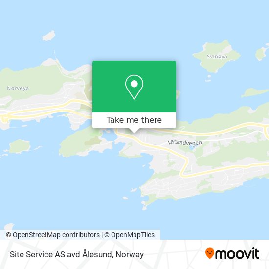 Site Service AS avd Ålesund map