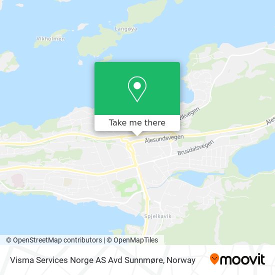 Visma Services Norge AS Avd Sunnmøre map