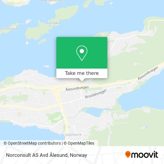 Norconsult AS Avd Ålesund map