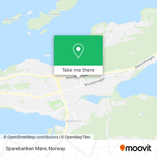 Sparebanken Møre map