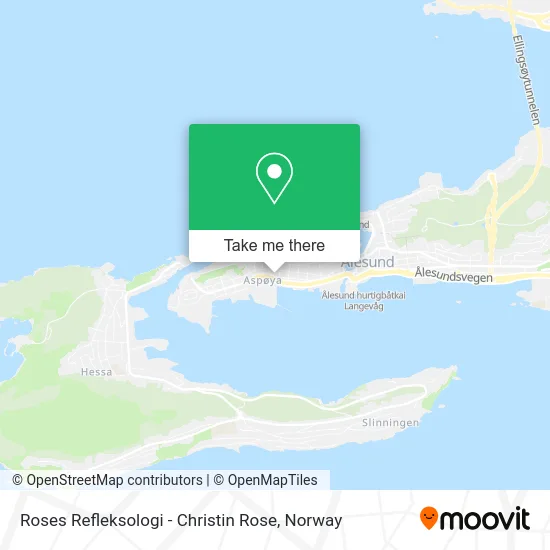 Roses Refleksologi - Christin Rose map