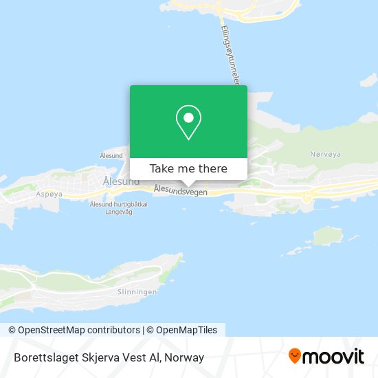 Borettslaget Skjerva Vest Al map