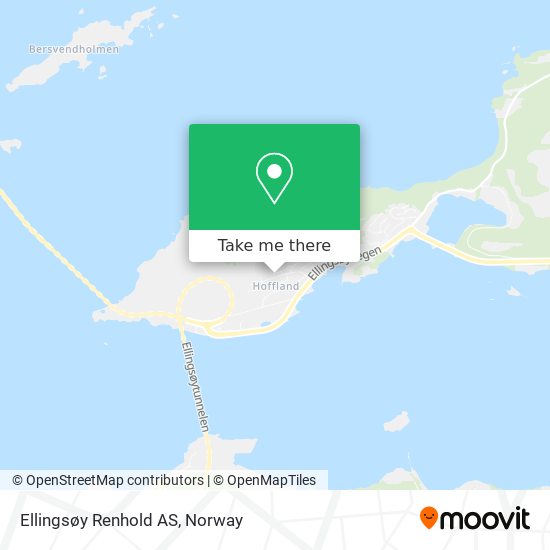 Ellingsøy Renhold AS map