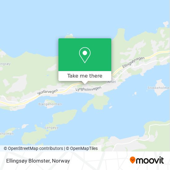 Ellingsøy Blomster map