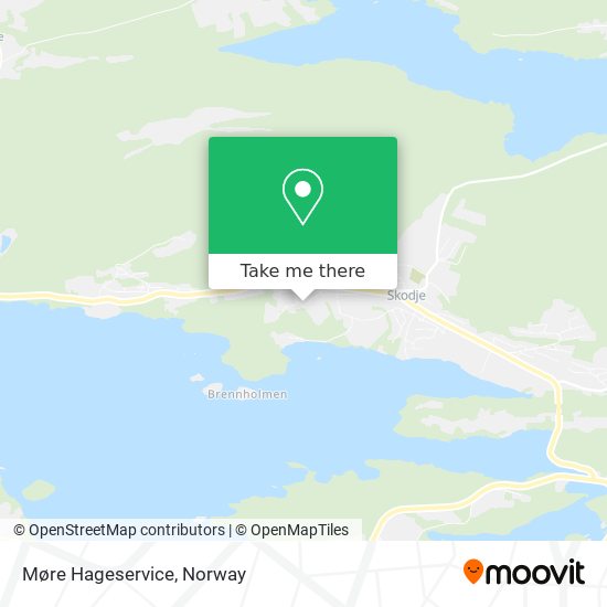 Møre Hageservice map