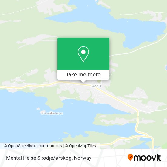 Mental Helse Skodje/ørskog map