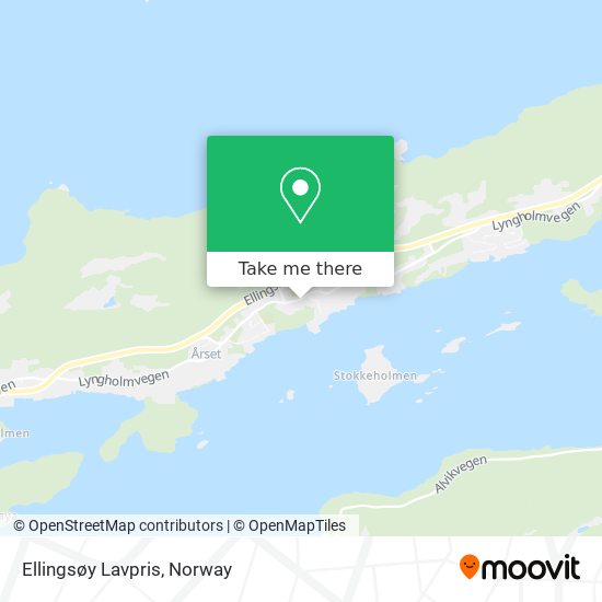 Ellingsøy Lavpris map