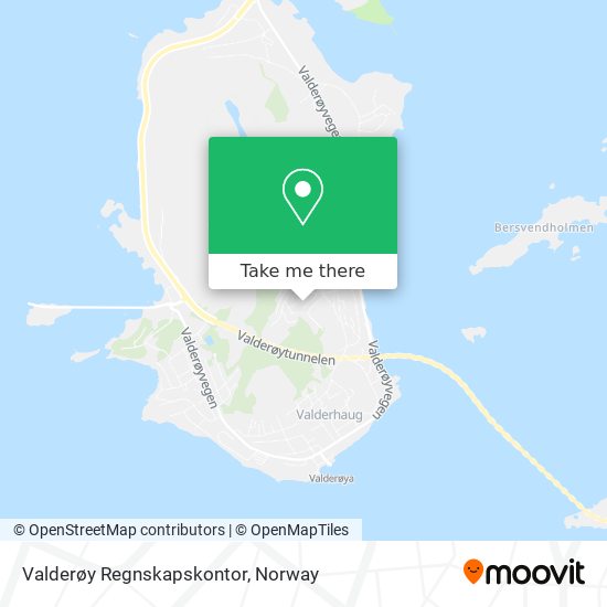 Valderøy Regnskapskontor map