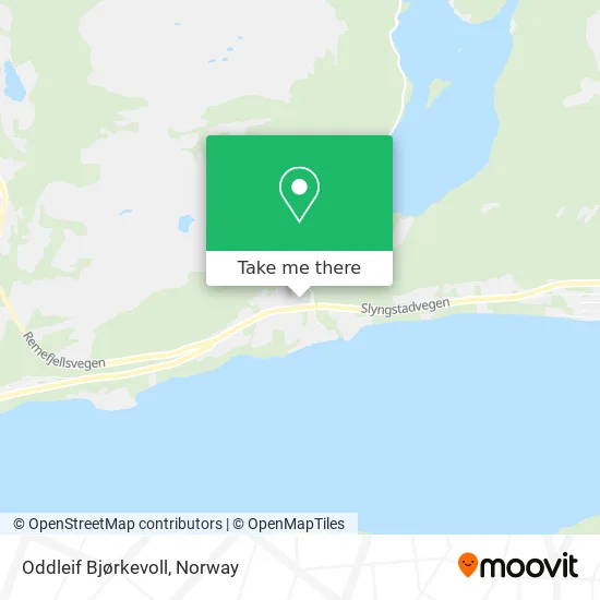 Oddleif Bjørkevoll map