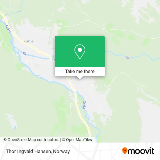 Thor Ingvald Hansen map