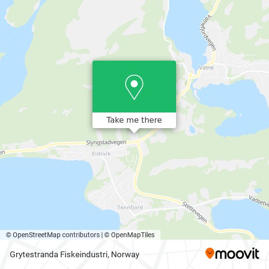 Grytestranda Fiskeindustri map