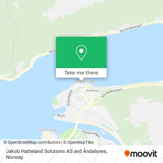 Jakob Hatteland Solutions AS avd Åndalsnes map