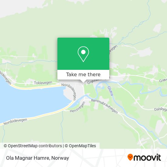 Ola Magnar Hamre map