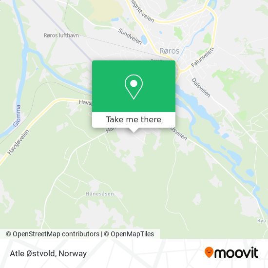 Atle Østvold map