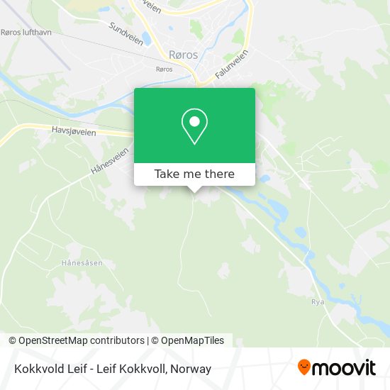 Kokkvold Leif - Leif Kokkvoll map
