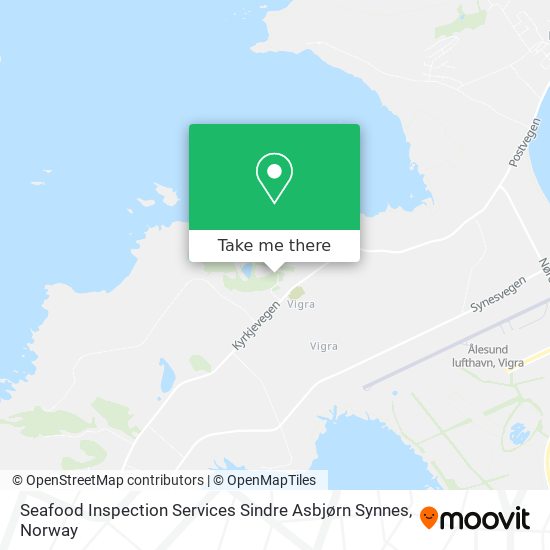 Seafood Inspection Services Sindre Asbjørn Synnes map