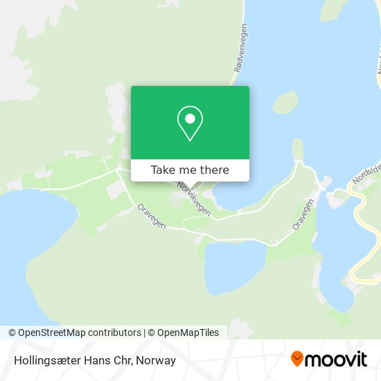 Hollingsæter Hans Chr map