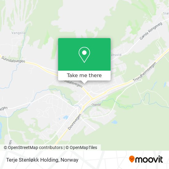 Terje Stenløkk Holding map