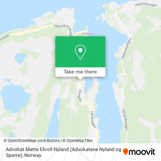 Advokat Mette Ekroll Nyland (Advokatene Nyland og Sperre) map