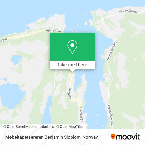 Møbeltapetsereren Benjamin Sjøblom map