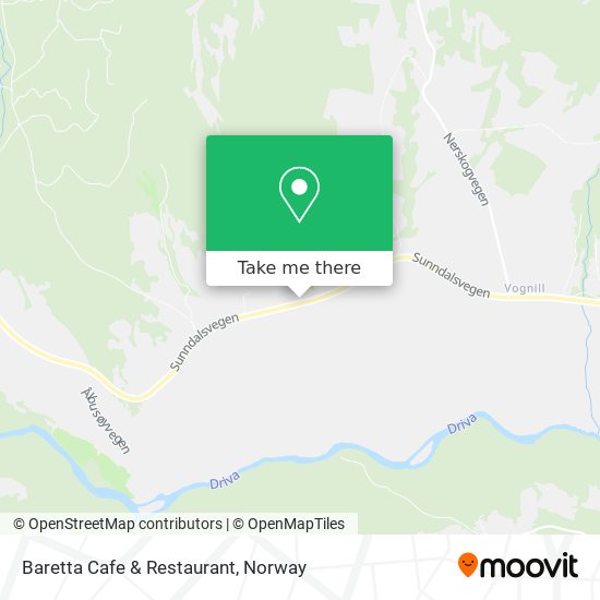Baretta Cafe & Restaurant map