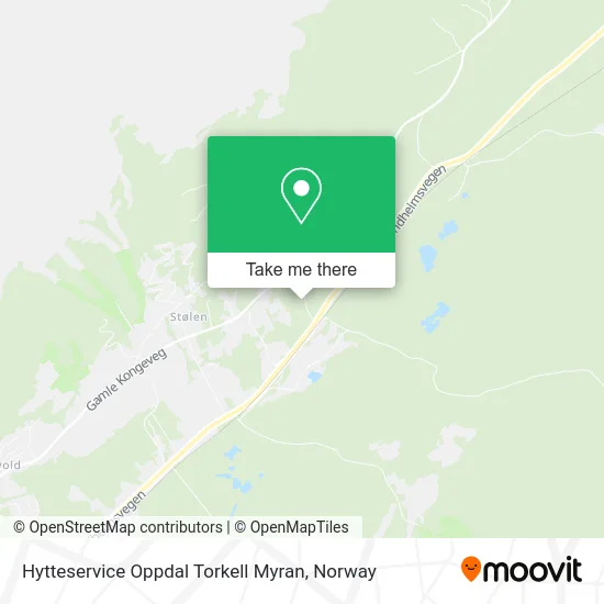 Hytteservice Oppdal Torkell Myran map