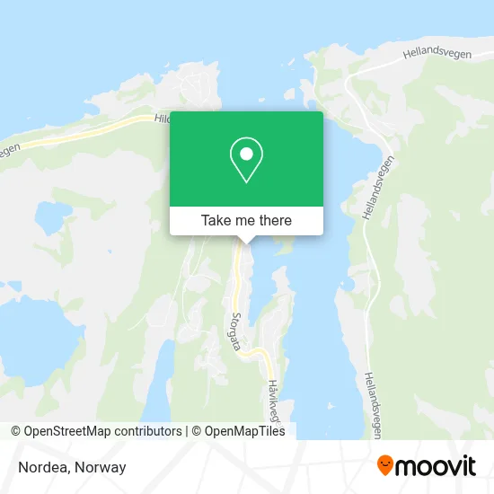 Nordea map