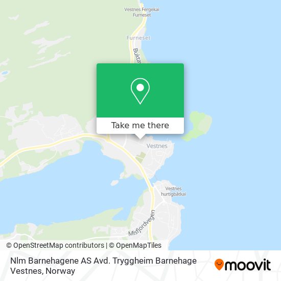 Nlm Barnehagene AS Avd. Tryggheim Barnehage Vestnes map