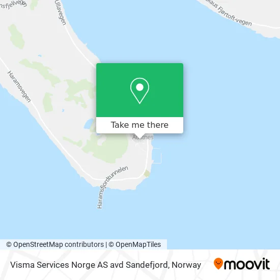 Visma Services Norge AS avd Sandefjord map