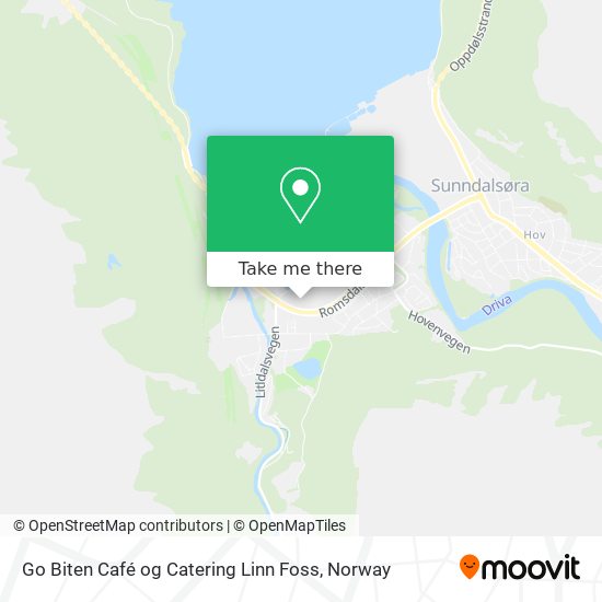 Go Biten Café og Catering Linn Foss map