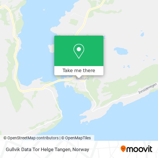 Gullvik Data Tor Helge Tangen map