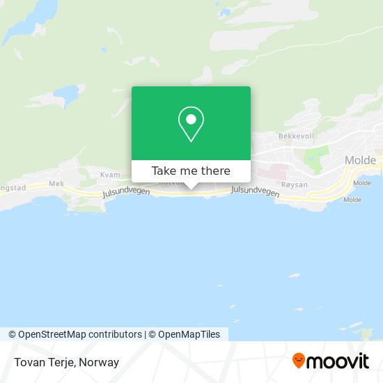 Tovan Terje map