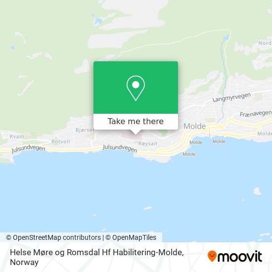 Helse Møre og Romsdal Hf Habilitering-Molde map