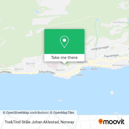 Tre&Tind Ståle Johan Aklestad map