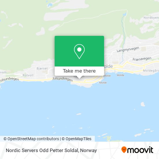 Nordic Servers Odd Petter Soldal map