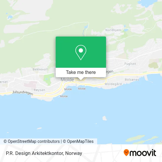 P.R. Design Arkitektkontor map