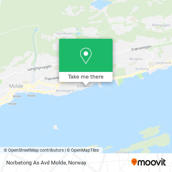 Norbetong As Avd Molde map