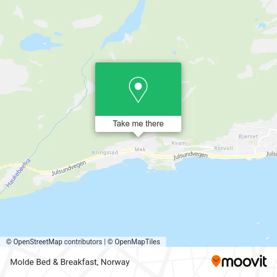 Molde Bed & Breakfast map