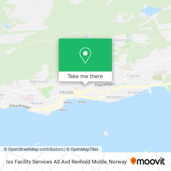 Iss Facility Services AS Avd Renhold Molde map