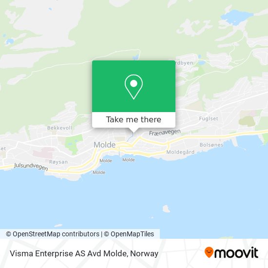 Visma Enterprise AS Avd Molde map