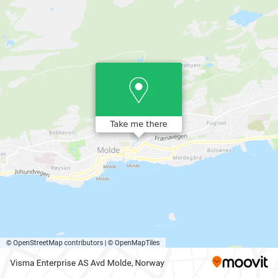Visma Enterprise AS Avd Molde map