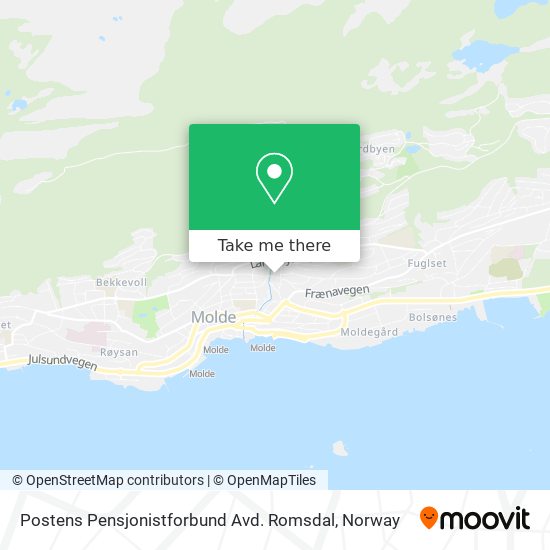 Postens Pensjonistforbund Avd. Romsdal map