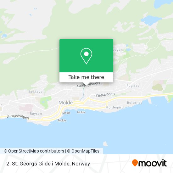 2. St. Georgs Gilde i Molde map