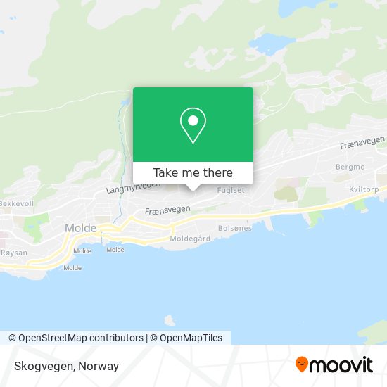 Skogvegen map