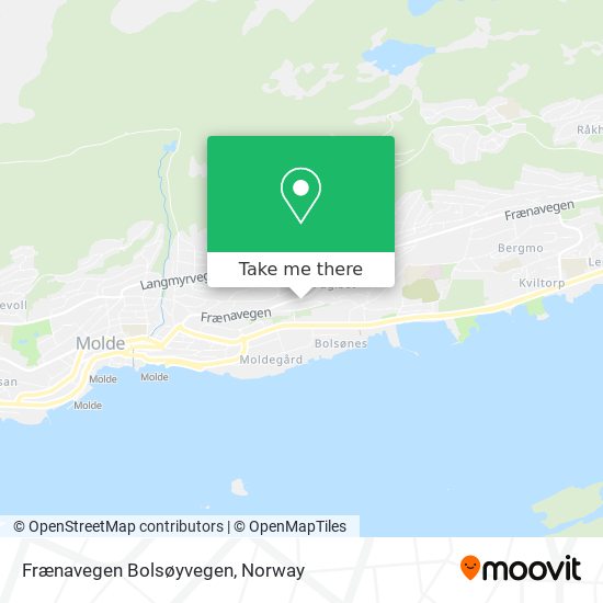 Frænavegen Bolsøyvegen map
